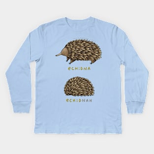 Echidna Echidnah Kids Long Sleeve T-Shirt